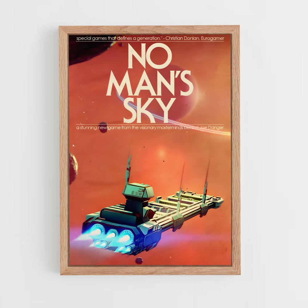 Poster man sky Schr – affiche No man sky (vue 4)